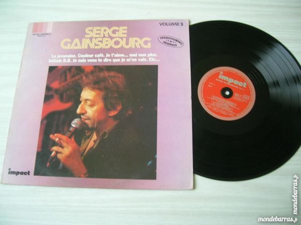 33 TOURS SERGE GAINSBOURG Volume 2 - IMPACT 23 Nantes (44)