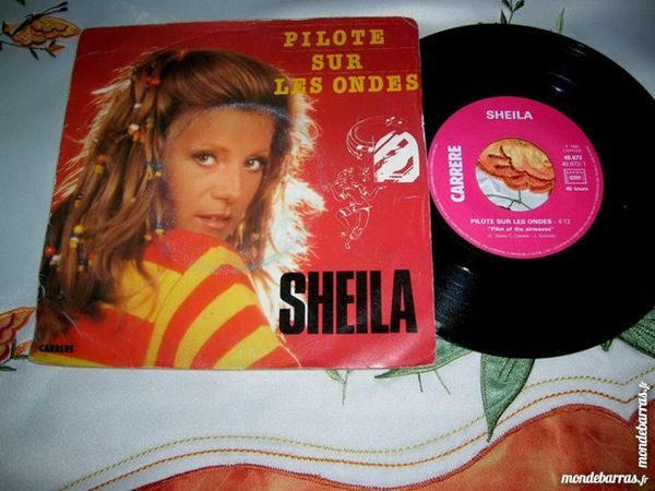 45 TOURS SHEILA Pilote sur les ondes 5 Nantes (44)