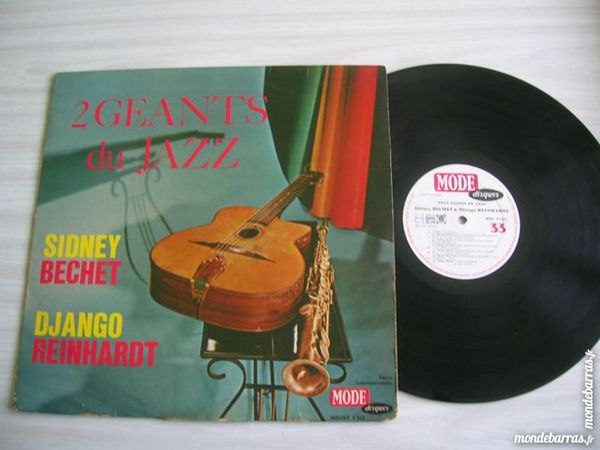 33 TOURS SIDNEY BECHET DJANGO REINHARDT 2 g�ants 14 Nantes (44)