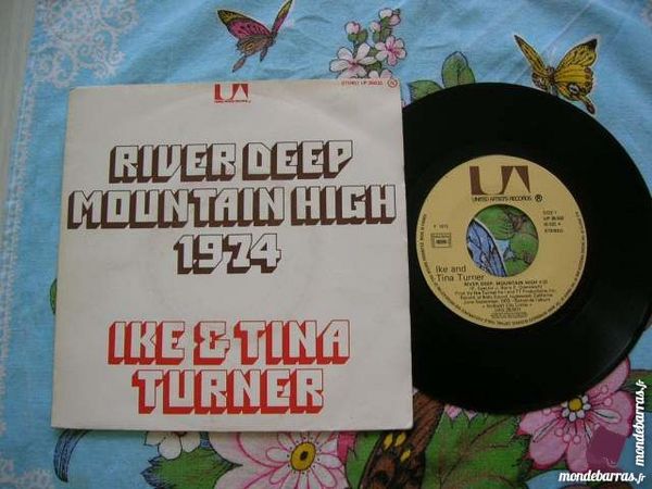 45 TOURS IKE & TINA TURNER River deep mountain hig 8 Nantes (44)