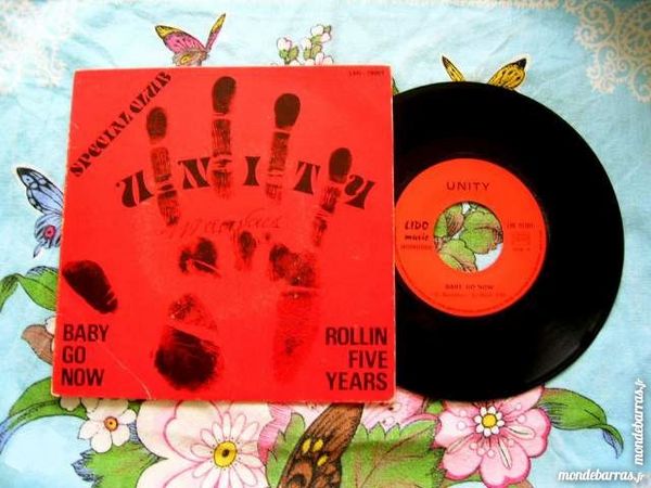 45 TOURS UNITY Baby go now - HEAVY ROCK PSYCHE 16 Nantes (44)