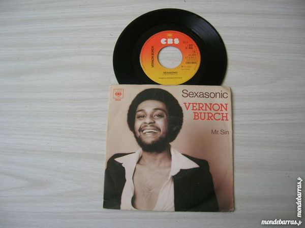 45 TOURS VERNON BURCH Sexasonic  -  RARE FUNK 15 Nantes (44)