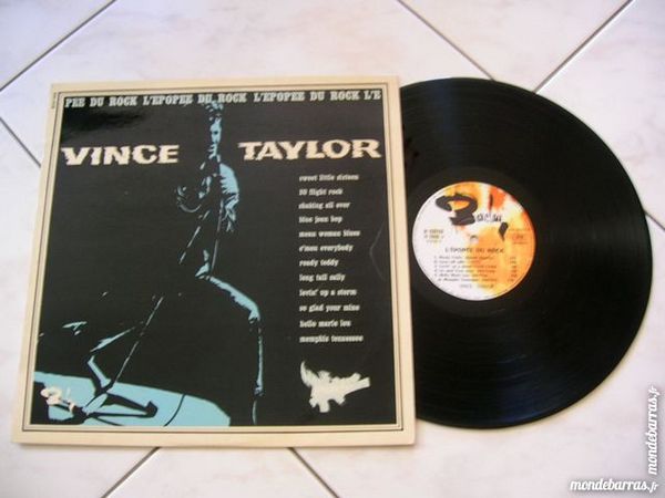 33 TOURS VINCE TAYLOR L'�pop�e du rock - ORIGINAL BIEM 75 Nantes (44)