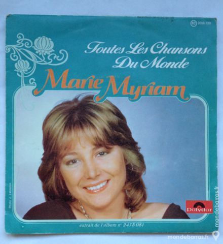 45 tours vinyle Marie Myriam 1 Illkirch-Graffenstaden (67)