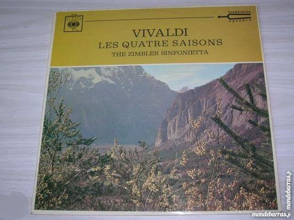 33 TOURS ZIMBLER SINFONIETTA Les 4 saisons Vivaldi 11 Nantes (44)