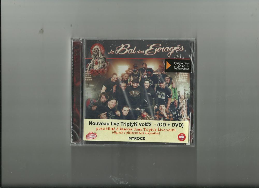 
Triptyk (Nvelle ed.) CD+DVD
Le Bal des Enrages (Artiste) 11 Saint-Martin-de-Belleville (73)