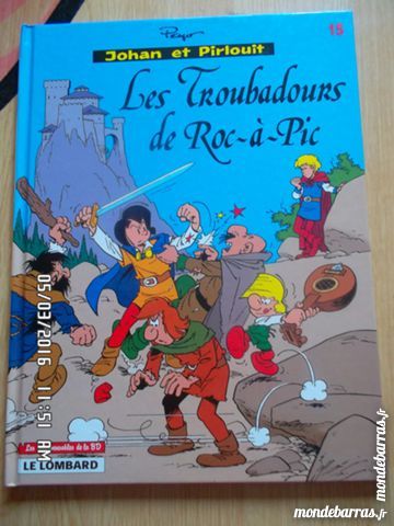 BD LES TROUBADOURS DE ROC A PIC 5 Chambly (60)