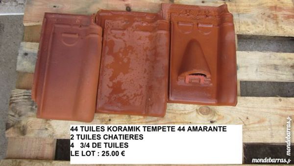 TUILES KORAMIC TEMPETE 44 25 Calais (62)