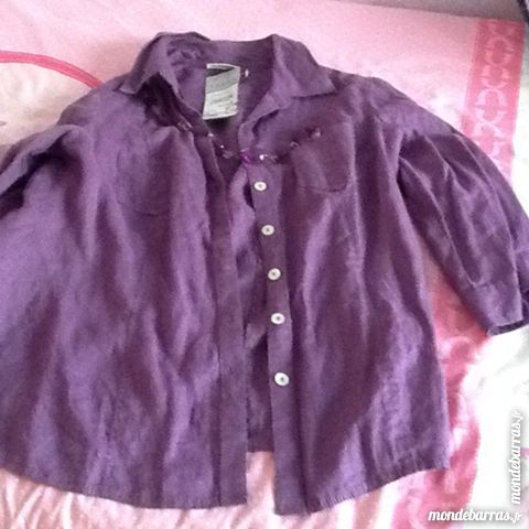 Tunique violette avec collier 5 Pontault-Combault (77)