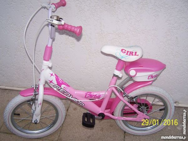 v�lo fille rose 14 pouces 40 L'Aiguillon-sur-Mer (85)