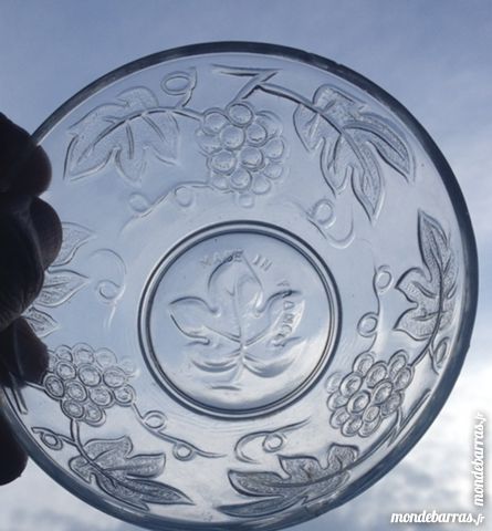 bol en verre d�cor vigne 1 Illkirch-Graffenstaden (67)