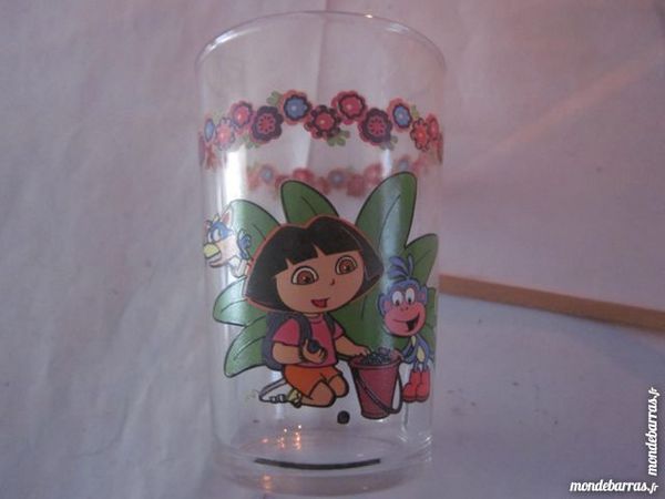 VERRE DESSIN ANIME DORA L'EXPLORATRICE 2 Brest (29)