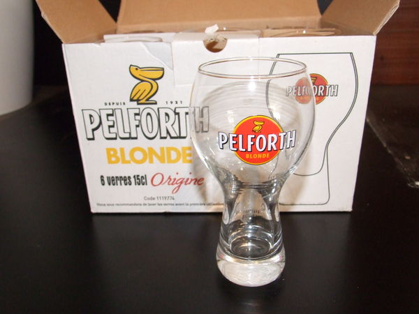 6 verres � bi�re Pelforth  - 15cl - neufs 10 Nantes (44)