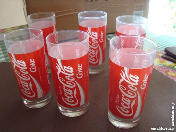 5 verres coca cola 4 Villev�que (49)