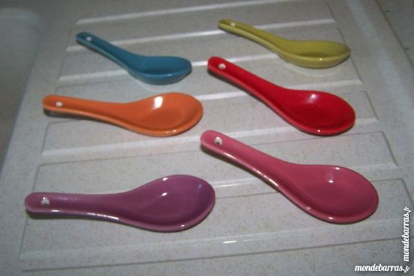 6 verrines formes cuill�res, NEUVES 5 Abbeville (80)