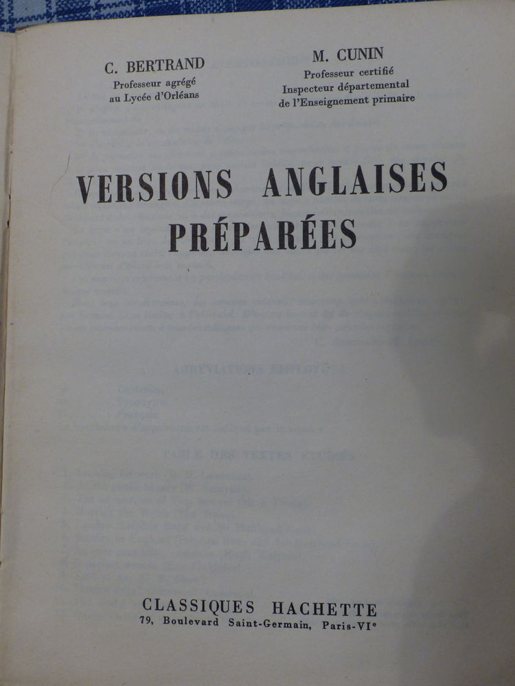 VERSIONS ANGLAISES  PREPAREES 3 Roclincourt (62)