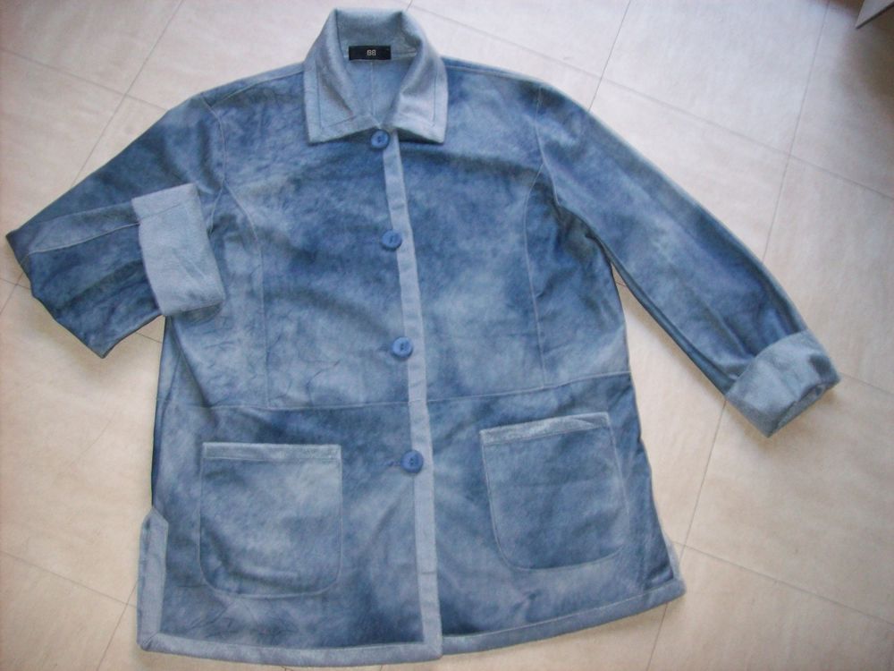 VESTE bleu marbr� - XXL - zoe 4 Martigues (13)