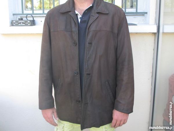 veste en cuir oakwood en vachette taille XL 50 Tr�laz� (49)