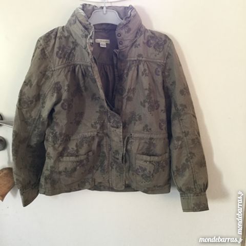 Veste fille kaki 10 ans 11 Lamballe (22)