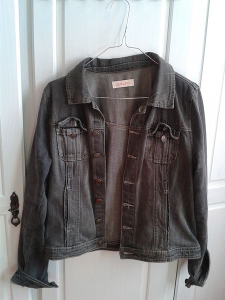 Veste en jean noir (Cama�eu) 20 Nantes (44)