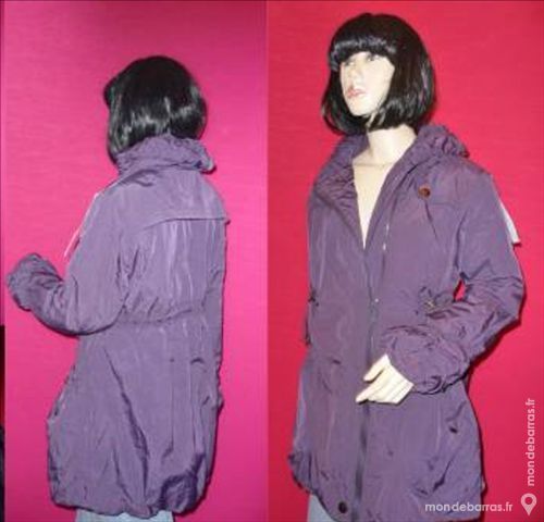 VESTE 3/4 ~NOUVELLE TENDANCE~VIOLET~T.42 - NEUF 45 Grigny (91)