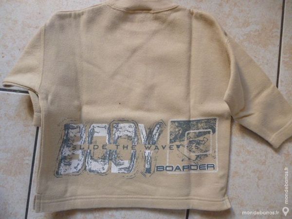 V�tement gar�on Sweat Beige  Taille 2 ans 3 Argenton-sur-Creuse (36)