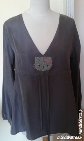 VICTORIA COUTURE Hello Kitty Tunique Soie Neuve 40 Nice (06)