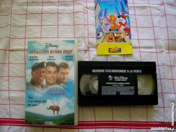 K7 VIDEO OPERATION DUMBO DROP W.Disney 2 Nantes (44)