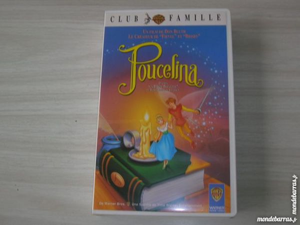 K7 VIDEO POUCELINA - Dessin Anim� 3 Nantes (44)