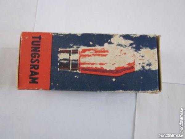 VIEILLE LAMPE TUNGSRAM POUR POSTE DE RADIO 10 Brest (29)