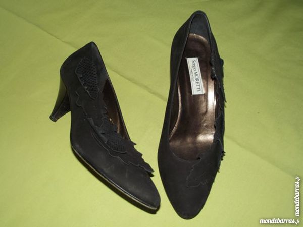 Vintage ESCARPIN cuir retourn� 90' 20 Agen (47)