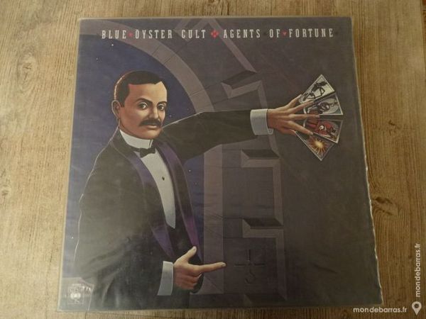 33T VINYL BLUE OYSTER CULT ?� Agents Of Fortune 15 Lyon 4 (69)