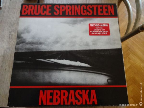 33T VINYL BRUCE SPINGSTEEN - NEBRASKA 25 Lyon 4 (69)