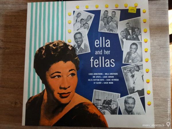 33T VINYL - ELLA FITZGERALD - ELLA and HER FELLAS 19 Lyon 4 (69)