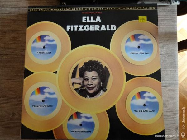 33T VINYL - ELLA FITZGERALD - GREATS GOLDEN 9 Lyon 4 (69)