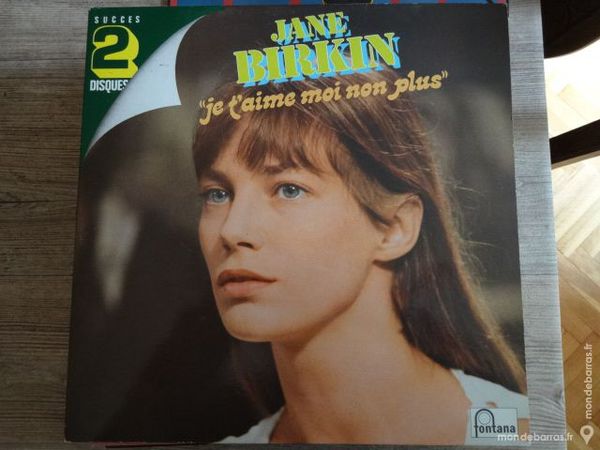 33T VINYL  Jane Birkin ?� Je T'aime Moi Non Plus 19 Lyon 4 (69)