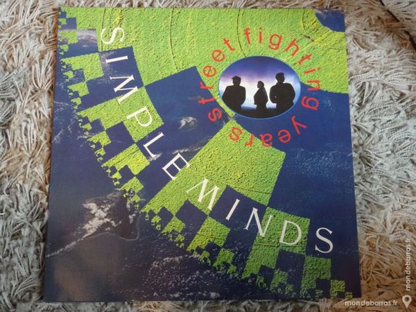 33T VINYL SIMPLE MINDS ?� Street Fighting Years 9 Lyon 4 (69)