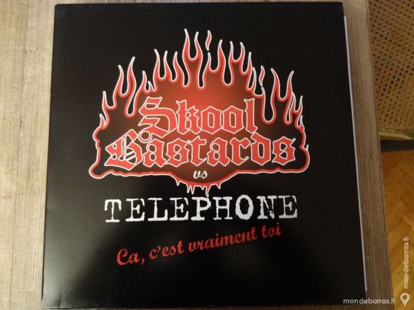 33T VINYL  Skool Bastards vs TELEPHONE ? 9 Lyon 4 (69)