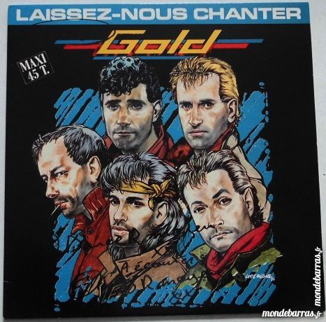 vinyle maxi 45t / GOLD / Laissez nous chanter 5 Les Pennes-Mirabeau (13)