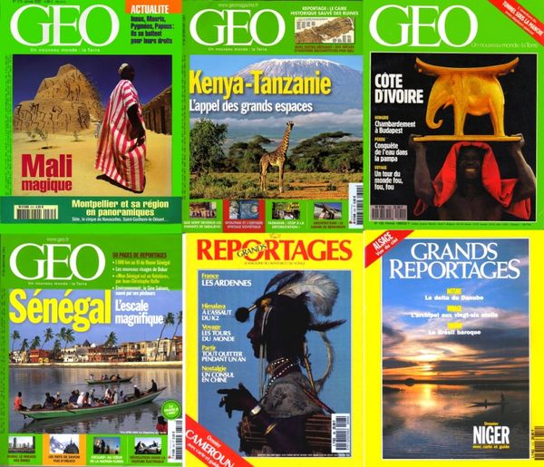 voici 6 revues sur L AFRIQUE / les-livres-de-jac 16 Lille (59)