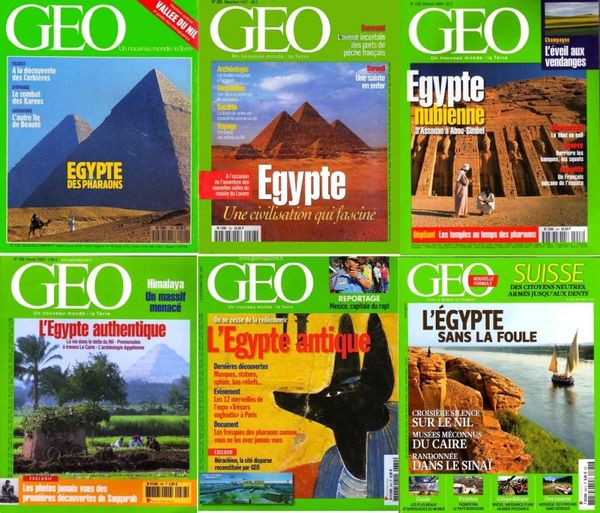 voici 6 revues sur L'EGYPTE / les-livres-de-jac 17 Lille (59)