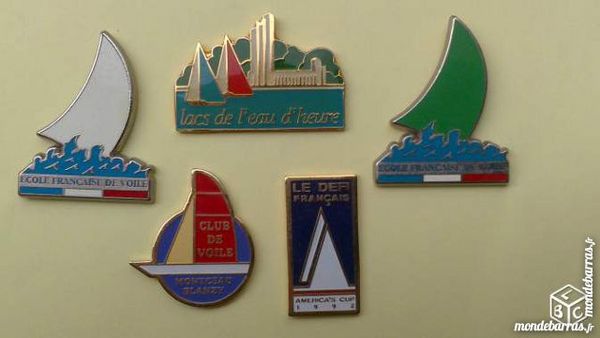 Pin's de voilier 20 Saint-Vallier (71)