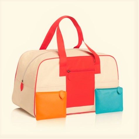 Sac de voyage avec 2 trousses 5 �loyes (88)