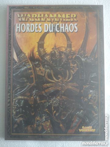 GW - Warhammer - Livre d'arm�e - Hordes du Chaos 1 Strasbourg (67)