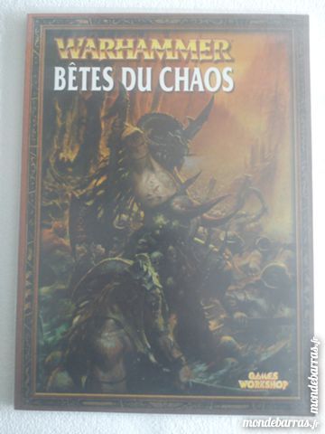 GW - Warhammer - Livres d'arm�es - B�tes du Chaos 1 Strasbourg (67)