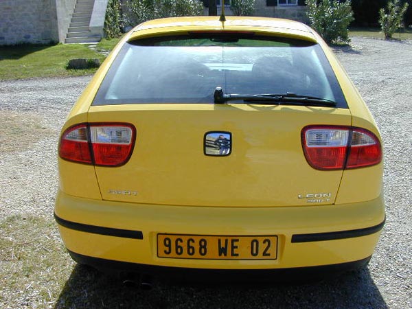 Essai Seat leon 1,8 i 20V T Sport 2000 (2)