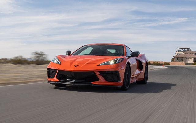 La Chevrolet Corvette C8 en Europe en 2021