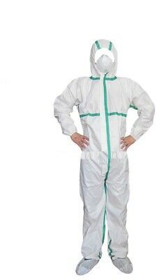 Lot de 1000 COMBINAISON CHIMIQUE JETABLE Taille XXL - Cat III Types 5 / 6 2500 Lens (62)