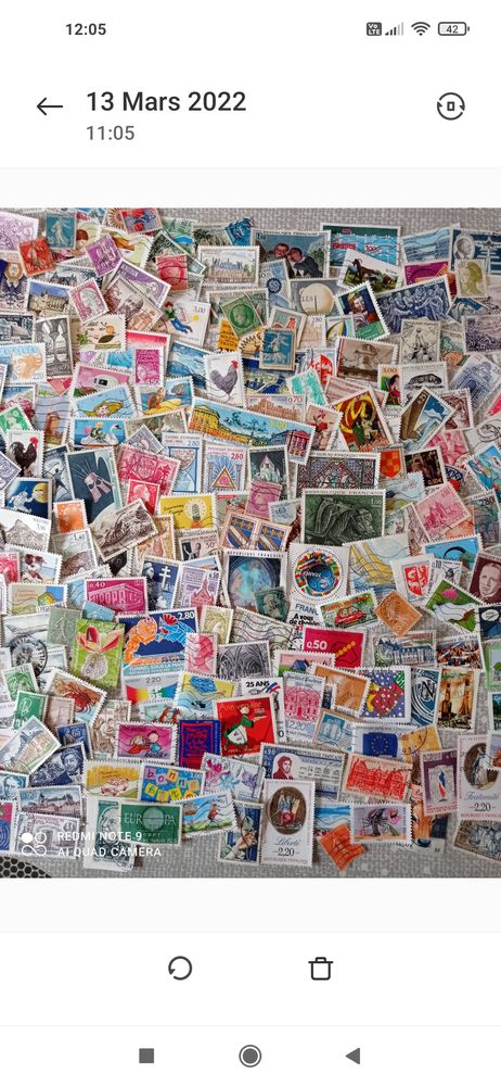 1000 timbres de France 20 Iffendic (35)