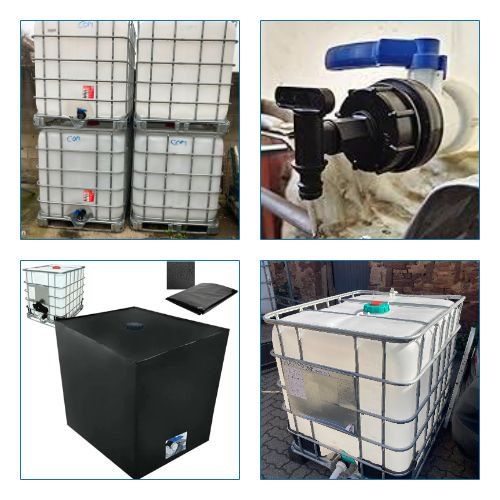 FUT 1000L IBC ROBINET GARDENA LIVRAISON PALETTE PLASTIQUE 90 Krautergersheim (67)